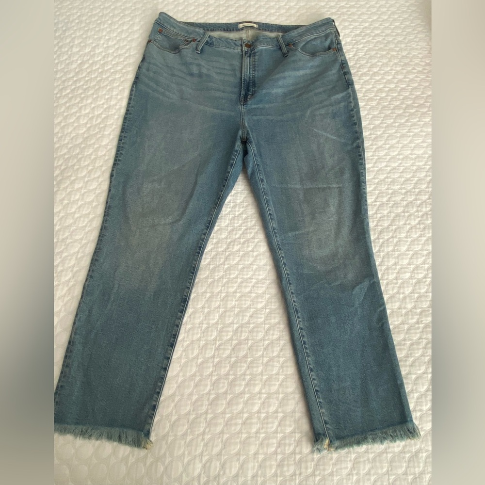 Madewell The Perfect Vintage Jean High Rise Stretch Med Wash Women’s  Size 36